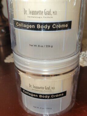 Dr. Jeannette Graf Collagen Body Creme 8 oz. x2